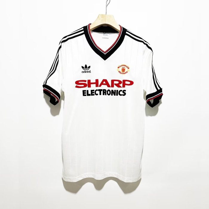 Manchester united retro 1982-1983 white #chaoyue