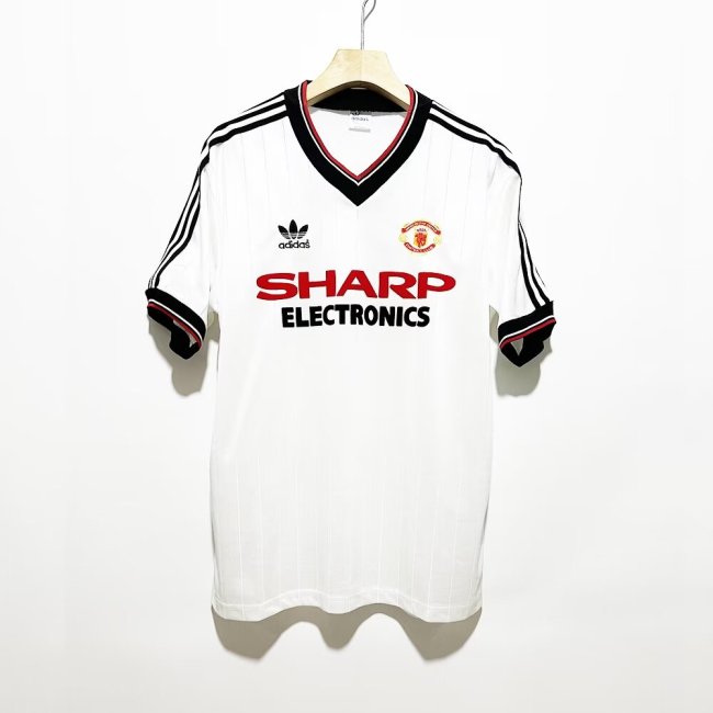 Manchester united retro 1982-1983 white #chaoyue