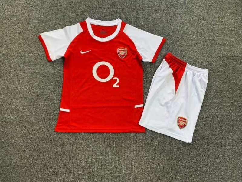 Arsenal 2002-2004 home kid retro