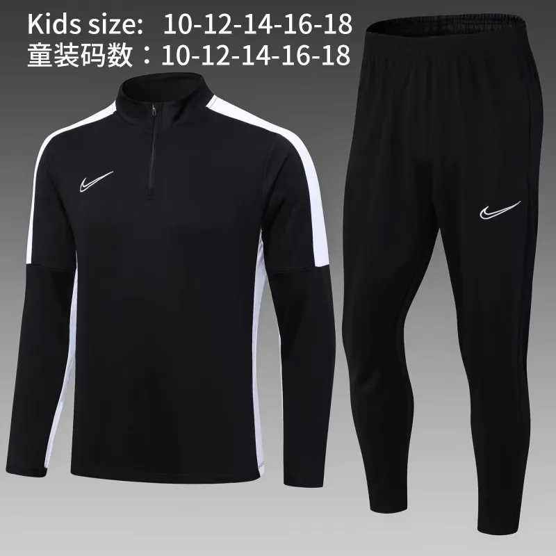 NK tracksuit black kid #2311