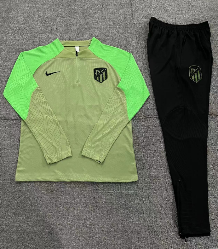 Atletico Madrid tracksuit green player version 23-24 #801