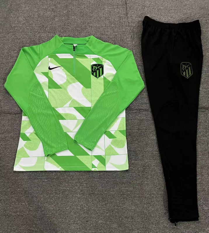 Atletico Madrid tracksuit camouflage green 23-24 #801