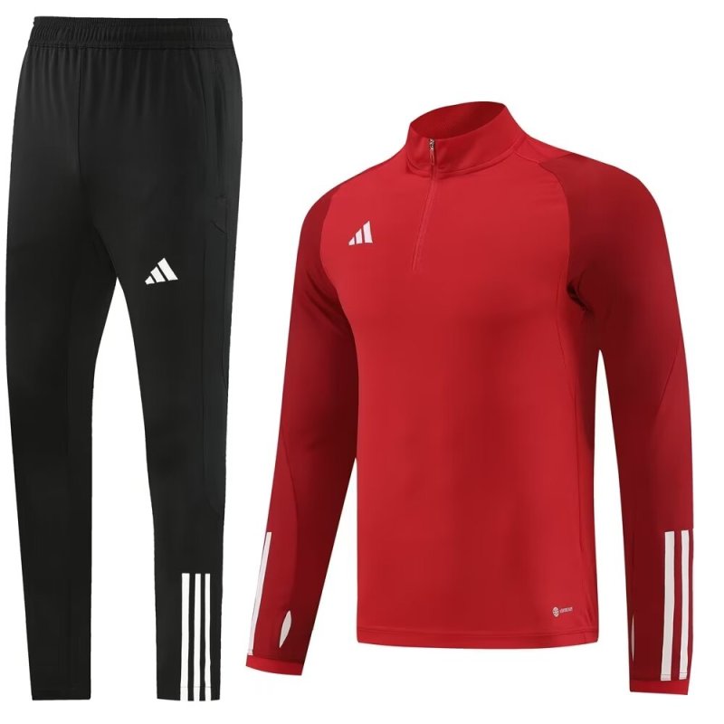 AD tracksuit red kid adult 10-18 S-2XL #AB05