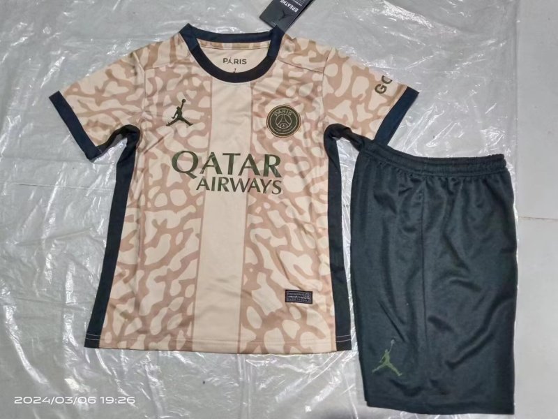 Paris Saint-Germain PSG fourth away kid 23-24