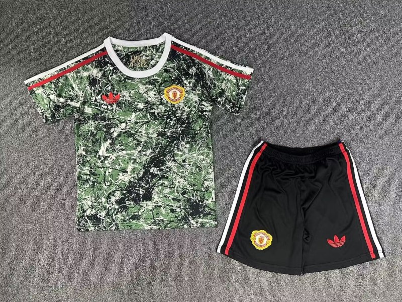 Manchester united stone roses originals icon jersey kid 2024
