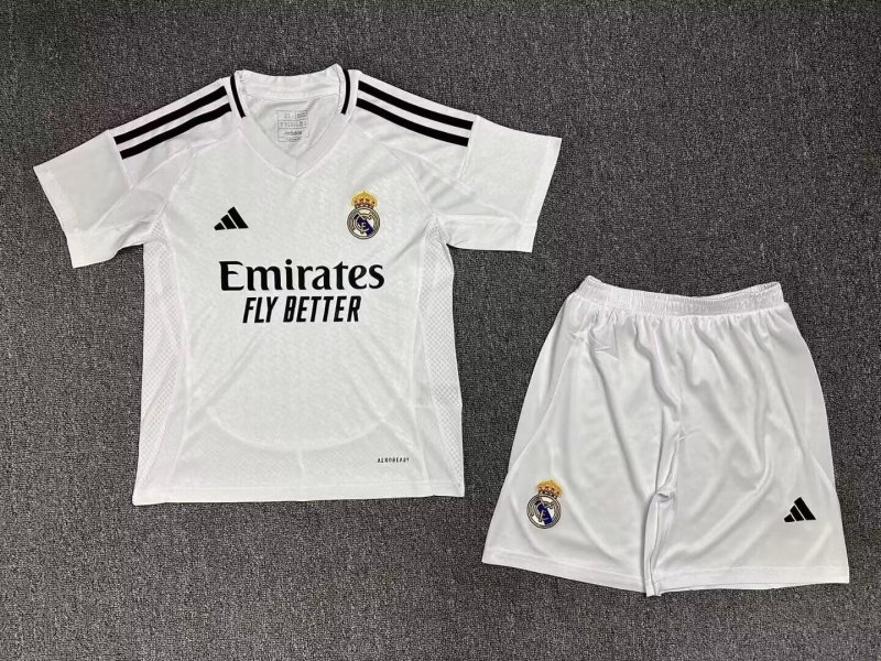 Real  Madrid home kid 24-25 leaked