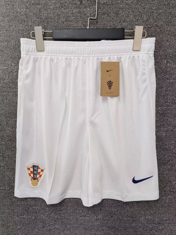 Croatia home shorts 2024