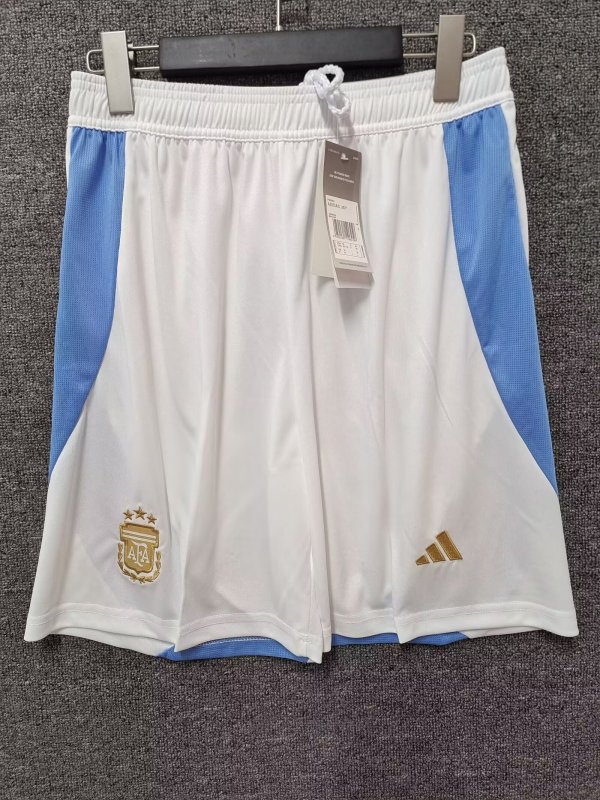 Argentina home white shorts 2024