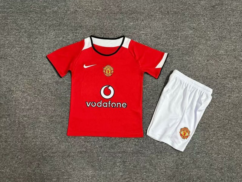 Manchester united 2004-2006 home kid