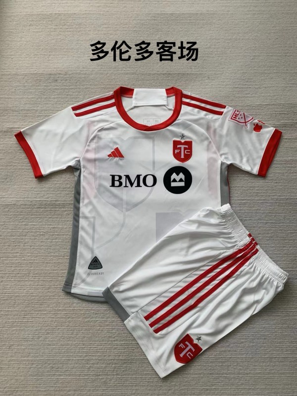 Toronto FC away kid adult with shorts 2024 MLS