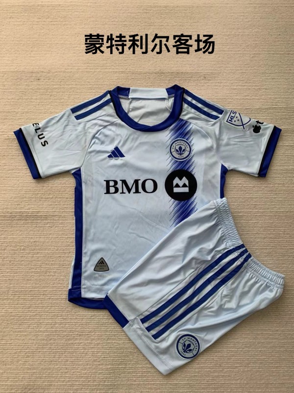 CF Montréal away kid adult with shorts 2024 MLS