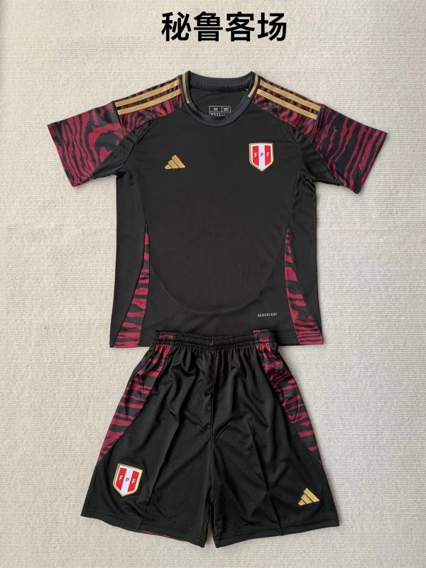 Peru away kid adult with shorts  2024