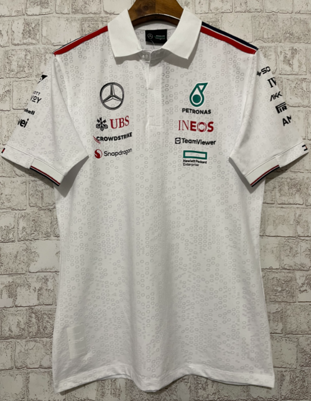 Mercedes-AMG Petronas F1 Team polo white S-5XL 2024