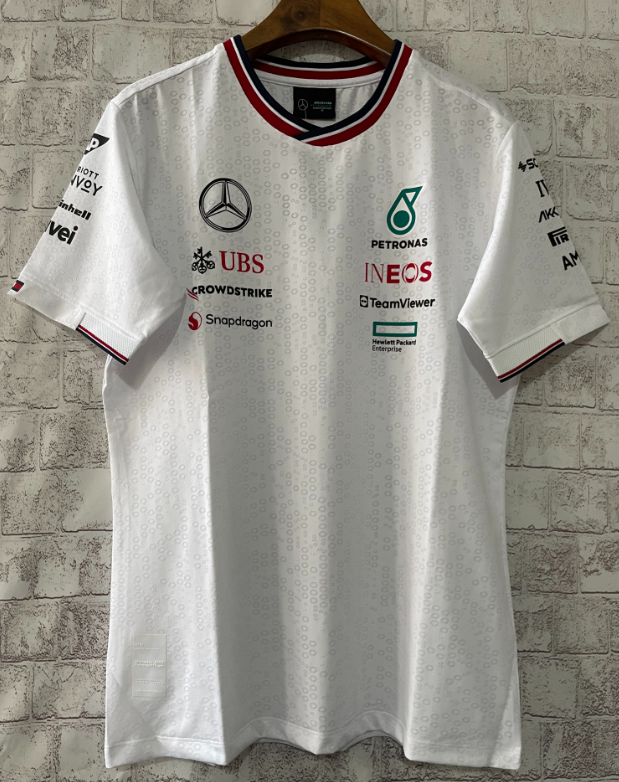 Mercedes-AMG Petronas F1 Team round neck white S-5XL 2024