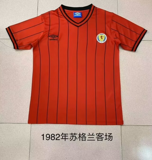 Scotland retro 1982 away red #dong