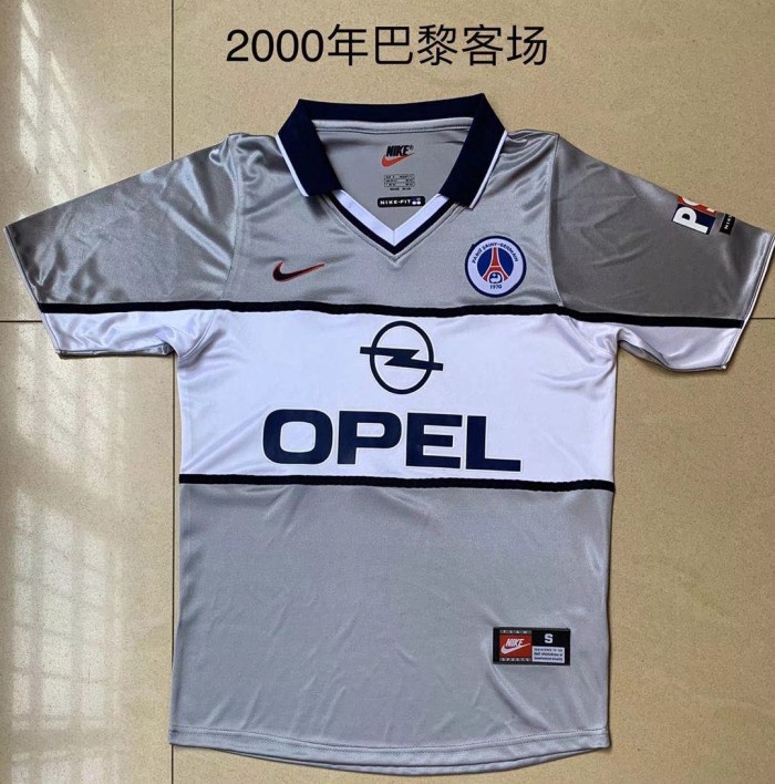 Paris Saint-Germain 2000 away grey #dong