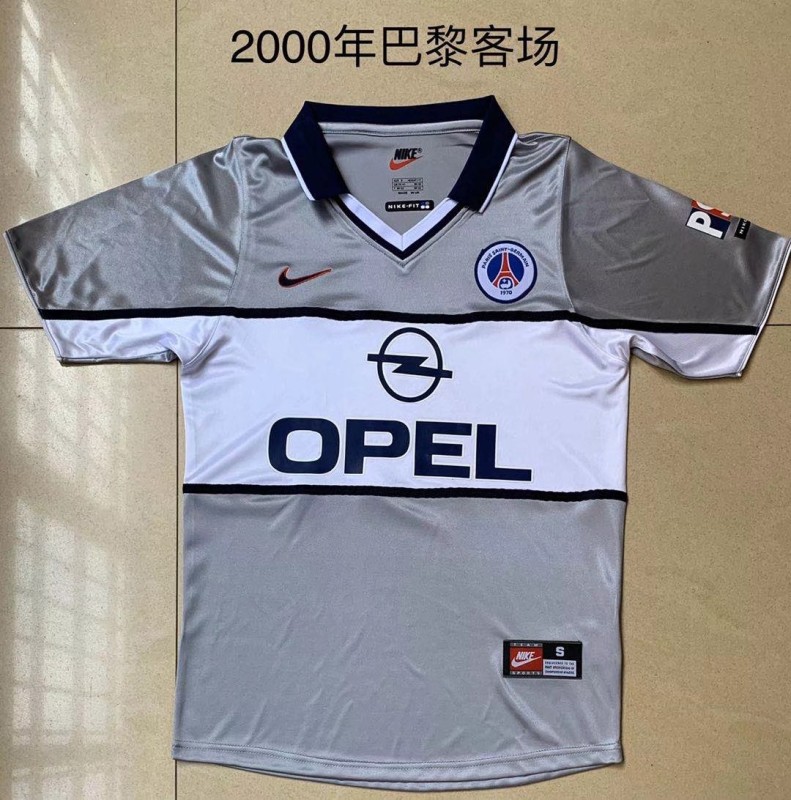 Paris Saint-Germain 2000 away grey #dong