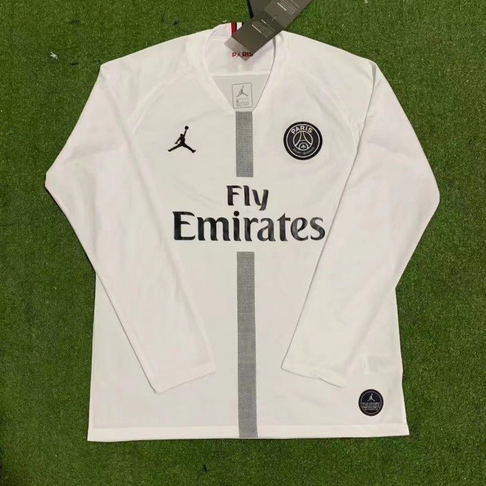 Paris Saint-Germain 18-19 white long sleeve #fei