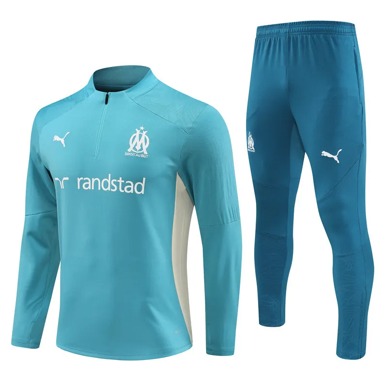 Marseille tracksuit lake blue kid adult 24-25