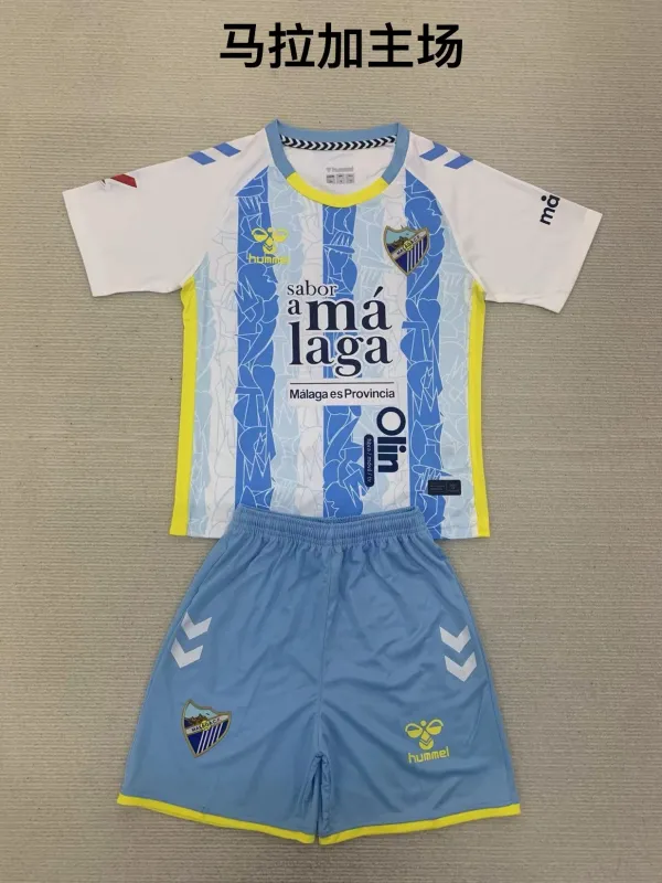 Malaga home kid adult with shorts 24-25