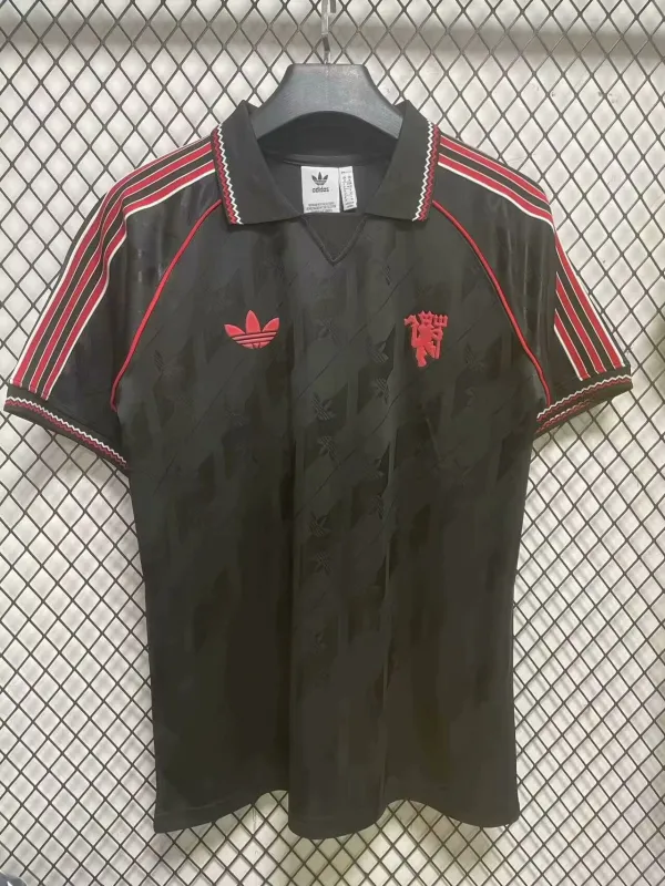Manchester united retro black S-4XL #baiyue