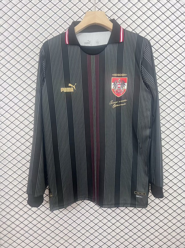  Austria 50th black long sleeve 