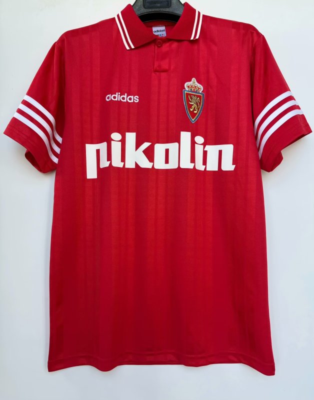 Real Zaragoza 95-96 away red S-4XL 