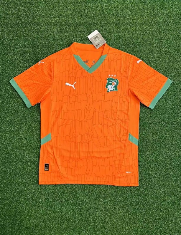 Cote d'Ivoire home S-4XL 2025