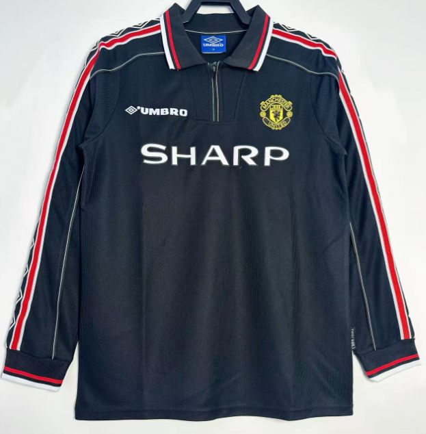 Manchester United 98-99 black long sleeve #811
