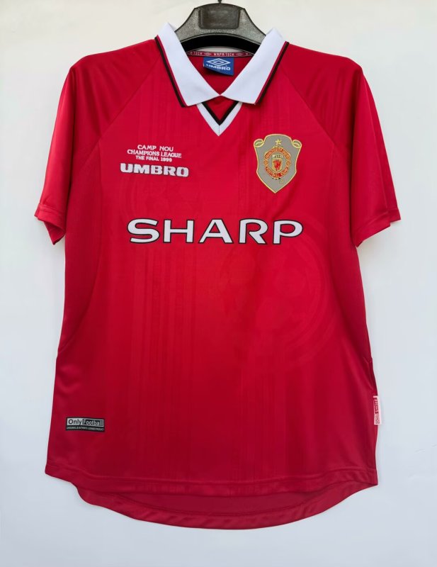 Manchester United 99-00 home S-4XL 