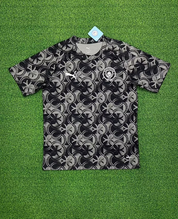 Manchester city training shirt grey 2025