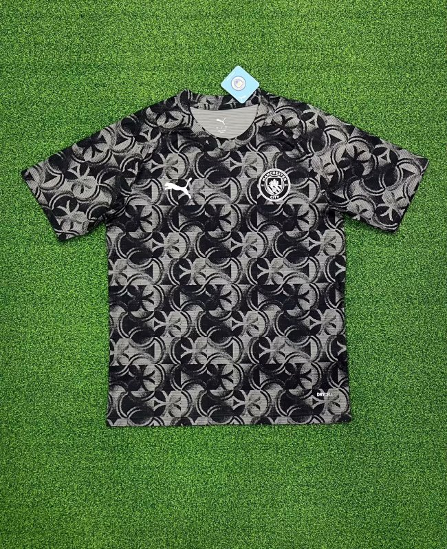 Manchester city training shirt grey 2025