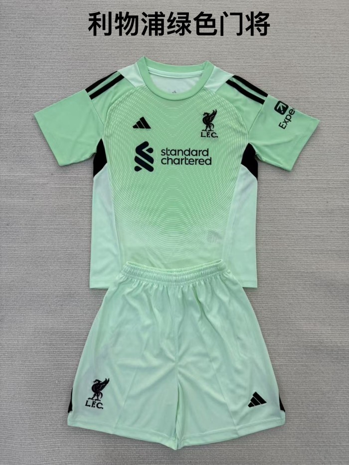 LFC goalkeeper green kid adult 25-26