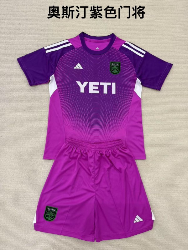 Austin goalkeeper purple kid adult 2025 MLS