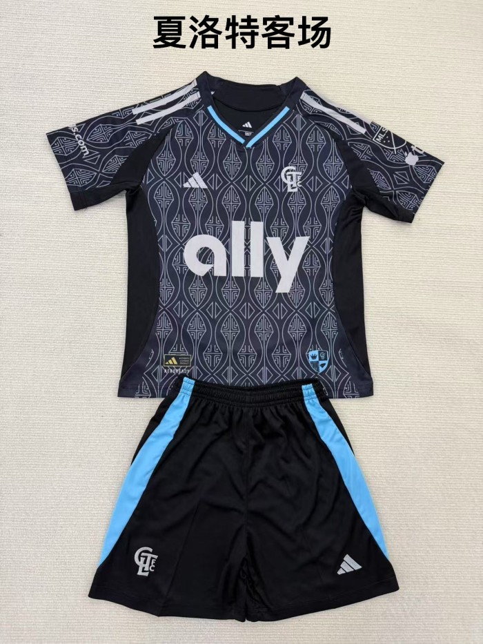 Charlotte FC away kid adult 2025 MLS