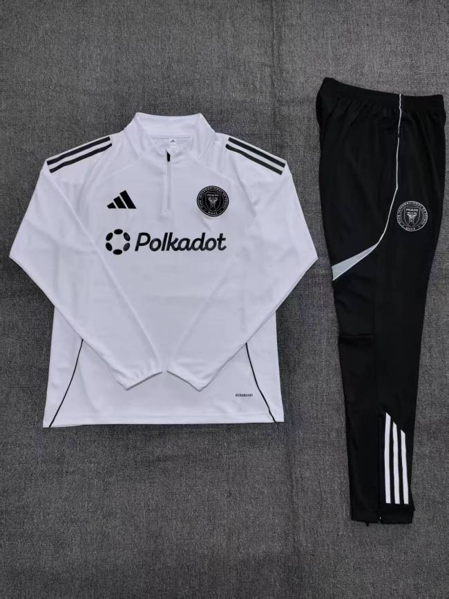 Inter Miami CF tracksuit white kid adult 2025 MLS