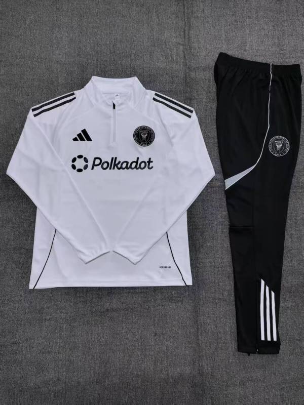 Inter Miami CF tracksuit white kid adult 2025 MLS