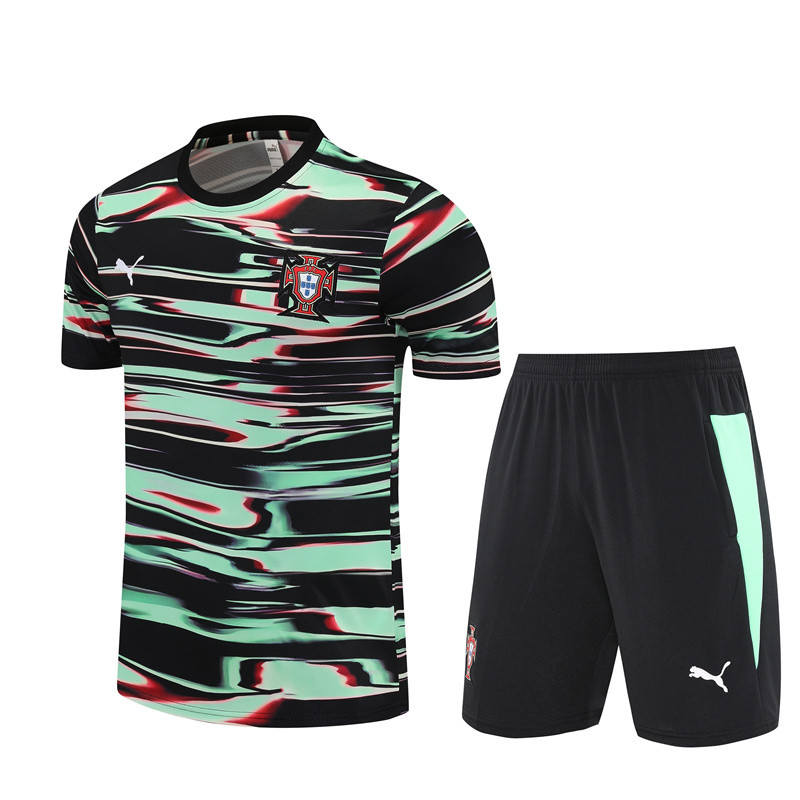 Portugal training green black kid adult 2025