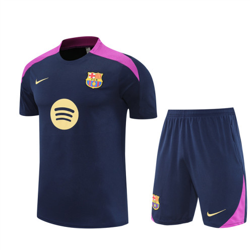 Barcelona training shirt navy kid adult 25-26