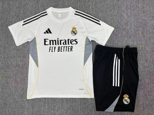 Real Madrid training shirt white kid adult 25-26