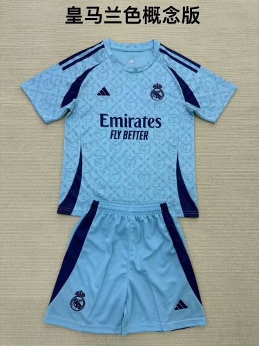 Real Madrid concept blue kid adult 2025