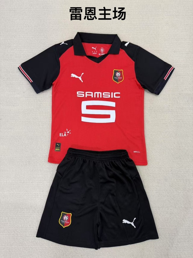  Stade rennais home kid adult 25-26