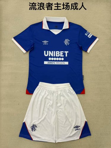 Rangers F.C. home adult with shorts 25-26
