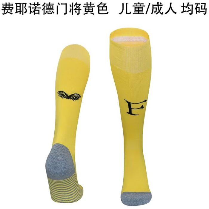 Feyenoord Rotterdam goalkeeper yellow sock 25-26