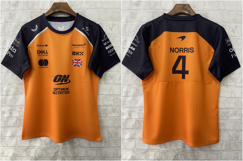 McLaren F1 Team yellow Norris 4 2025
