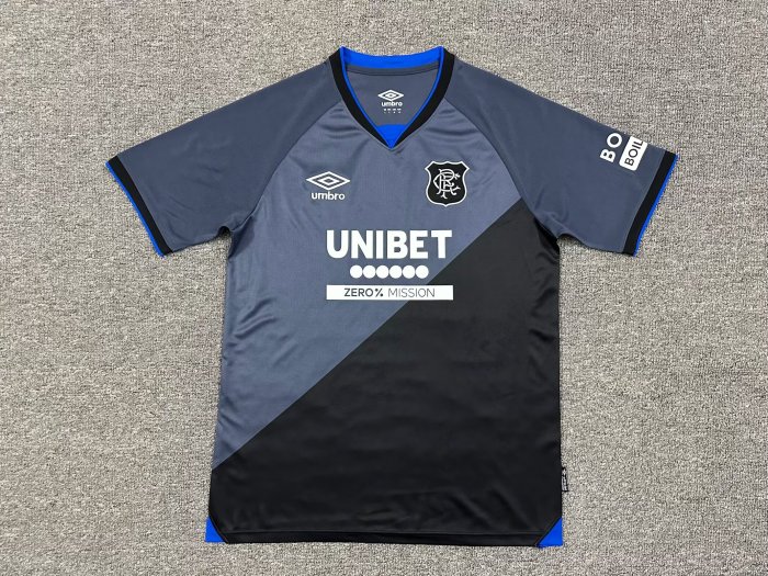 Rangers F.C. third grey black S-4XL 25-26