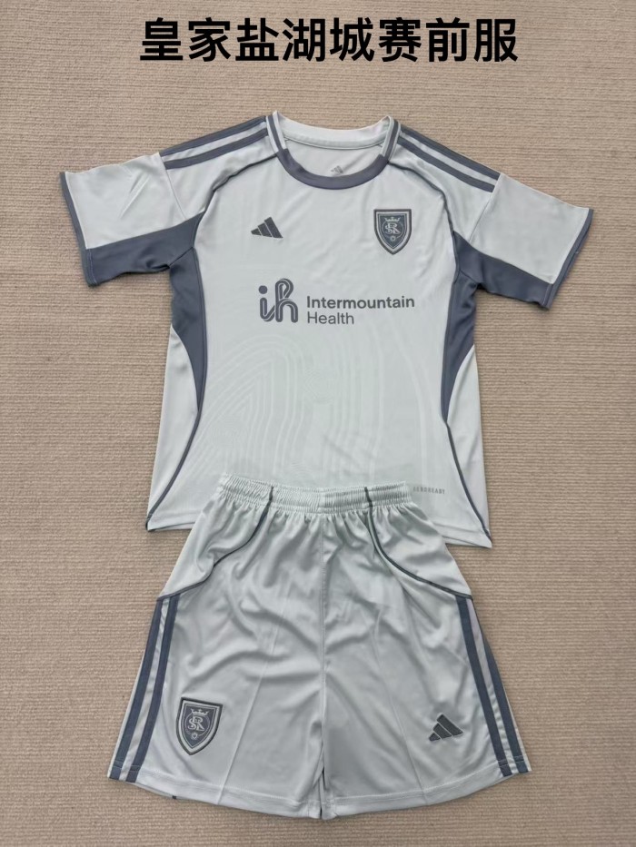 Real Salt Lake Pre match uniform kid adult 25-26
