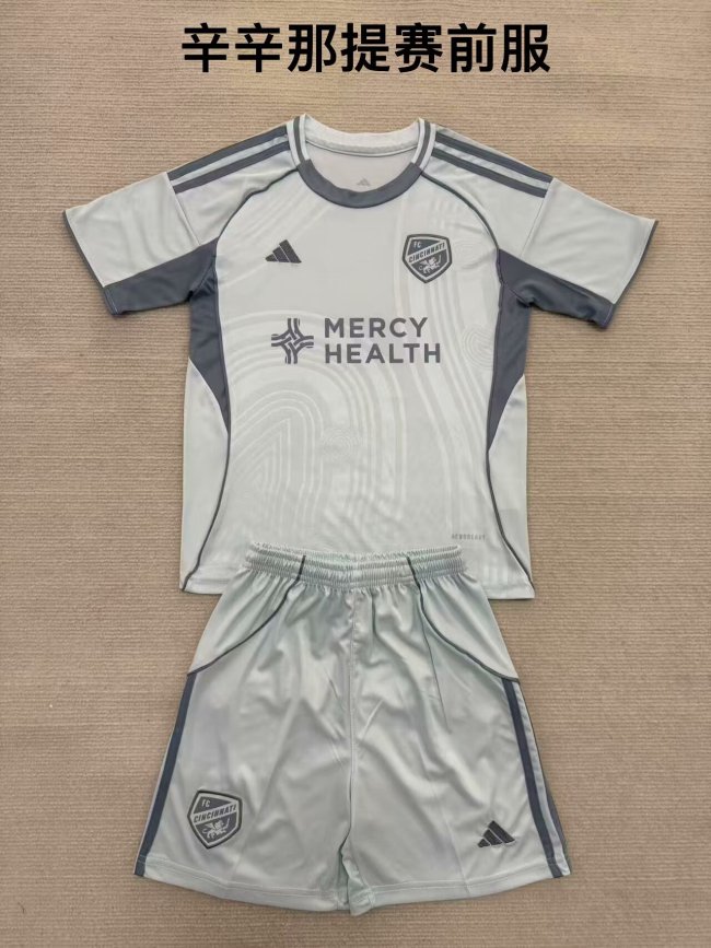 FC Cincinnati Pre match uniform kid adult 25-26