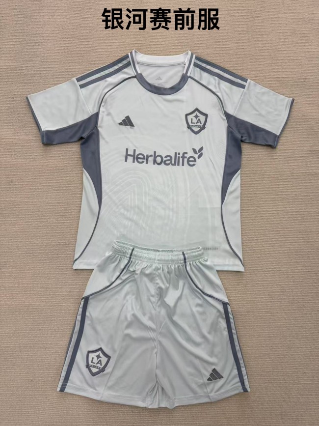 Los Angeles Galaxy Pre match uniform kid adult 25-26