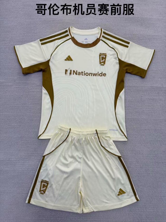 Columbus Crew SC Pre match uniform kid adult 25-26